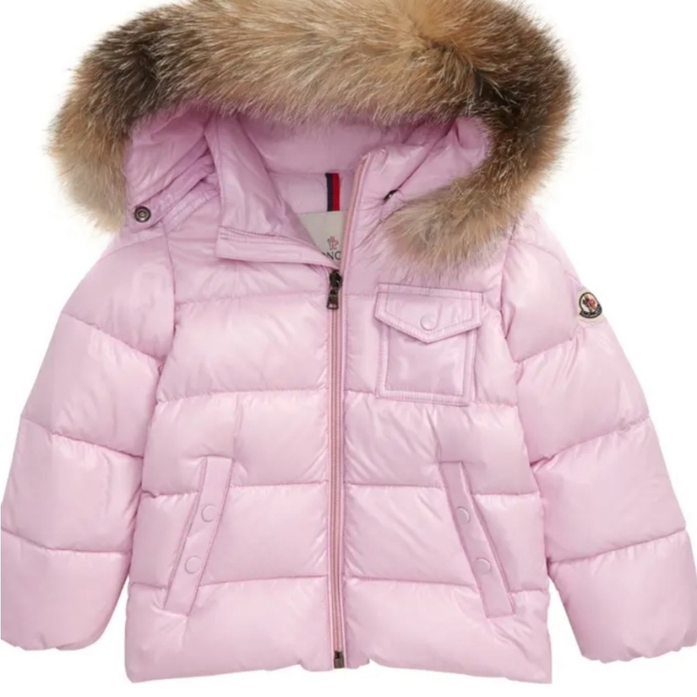 9-12 pink kids Monclear